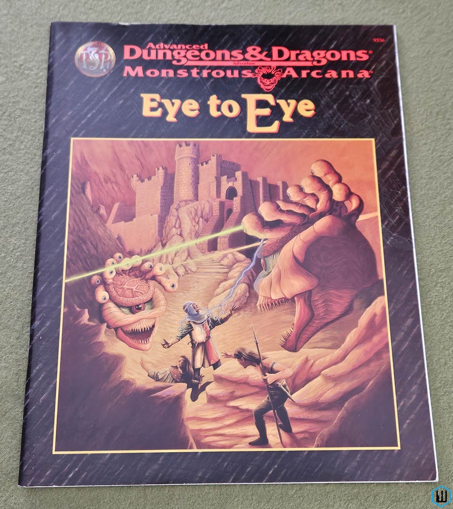 Eye to Eye (Advanced Dungeons Dragons Monstrous Arcana) Original 1997 edition TSR 9536