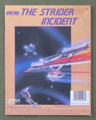 Image for The Strider Incident (Star Trek RPG)