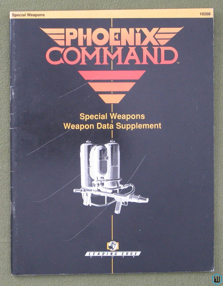 Image for Special Weapons Data Supplement (Phoenix Command RPG)