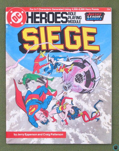 Image for Siege (DC Heroes RPG)