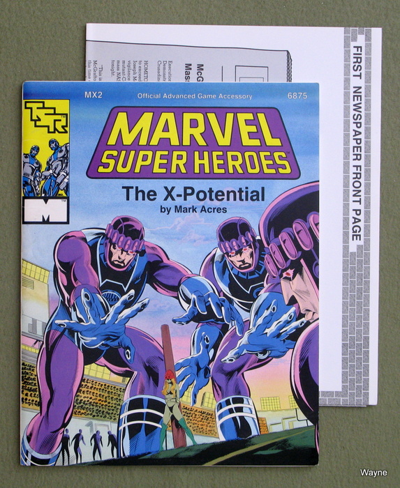 Image for X-Potential (Marvel Super Heroes RPG Module MX2)