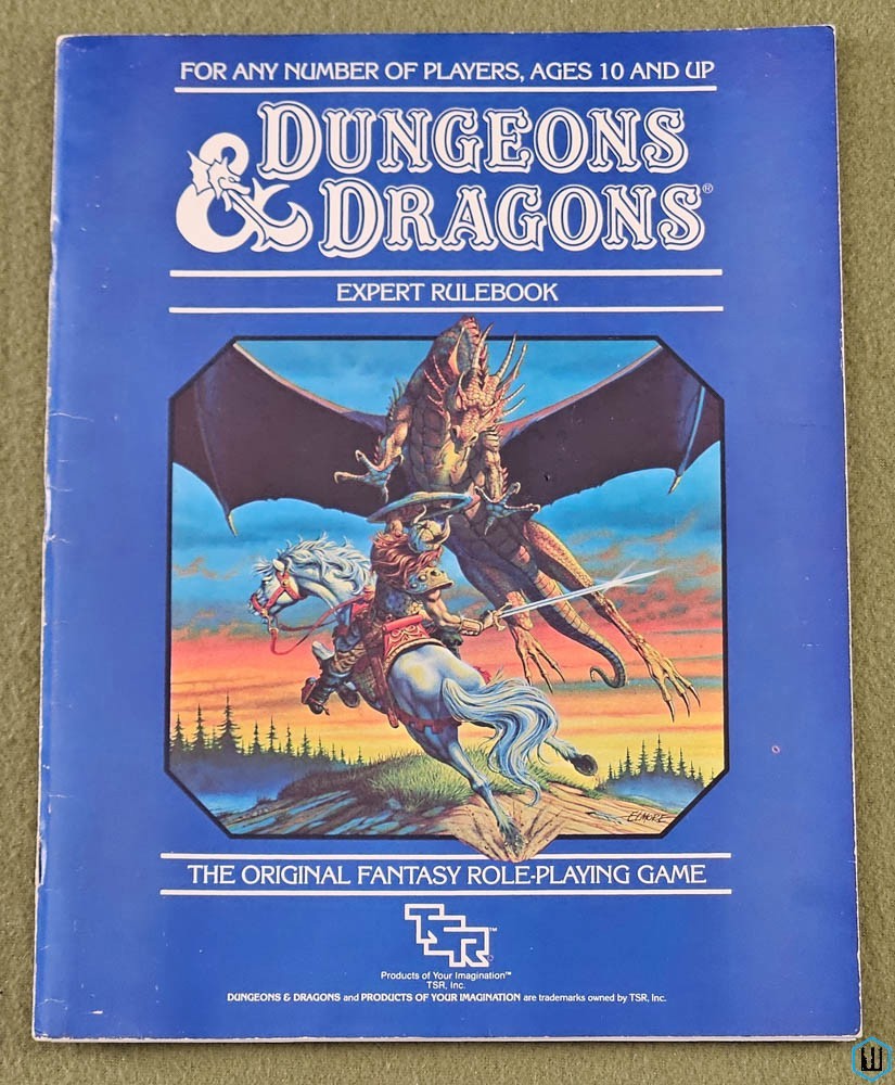 Image for Dungeons & Dragons Expert Rulebook (Revised) - PLAY COPY TSR 1012 Dungeons & Dragons Expert Rulebook (Revised) - PLAY COPY TSR 1012