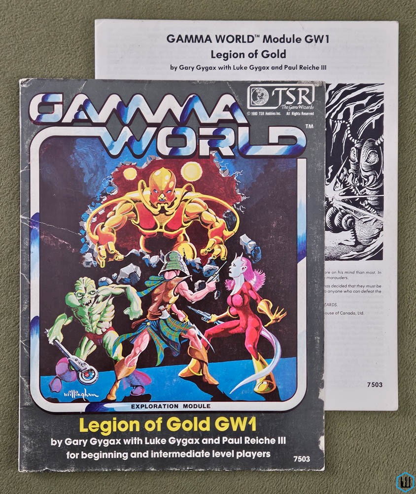 Image for Legion of Gold (Gamma World RPG Module GW1) - PLAY COPY Legion of Gold (Gamma World RPG Module GW1) - PLAY COPY