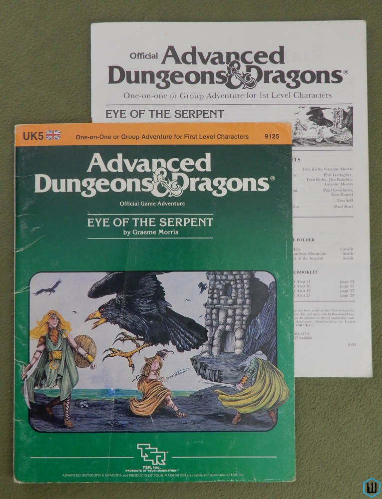 Eye of the Serpent (Advanced Dungeons Dragons UK5) Play Copy