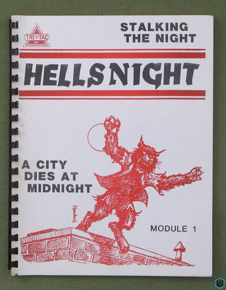 Image for Hellsnight: A City Dies at Midnight (Stalking the Night Fantastic RPG)