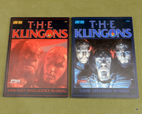 Image for The Klingons: Star Fleet Intelligence & Game Operation Manuals [2 BOOK SET]