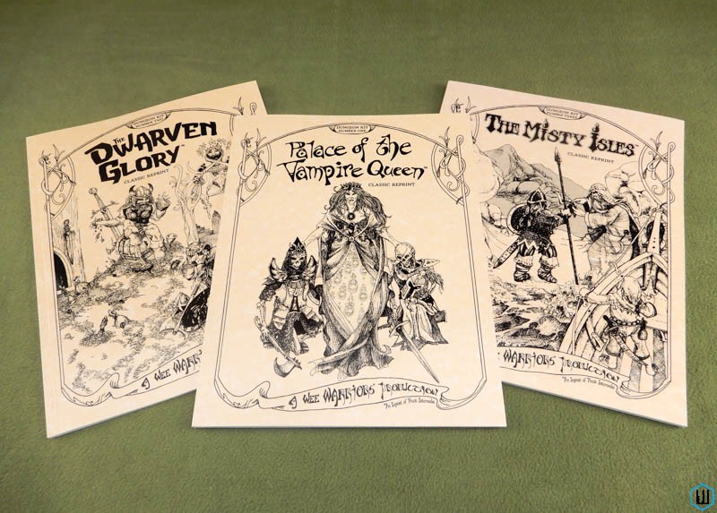 Image for Set of 3: Palace Vampire Queen Dwarven Glory Misty Isles (Wee Warriors lot)
