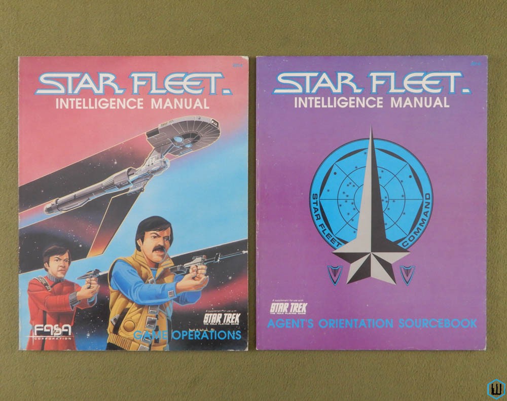 Star Fleet Intelligence Manual [2 book set] (Star Trek RPG)