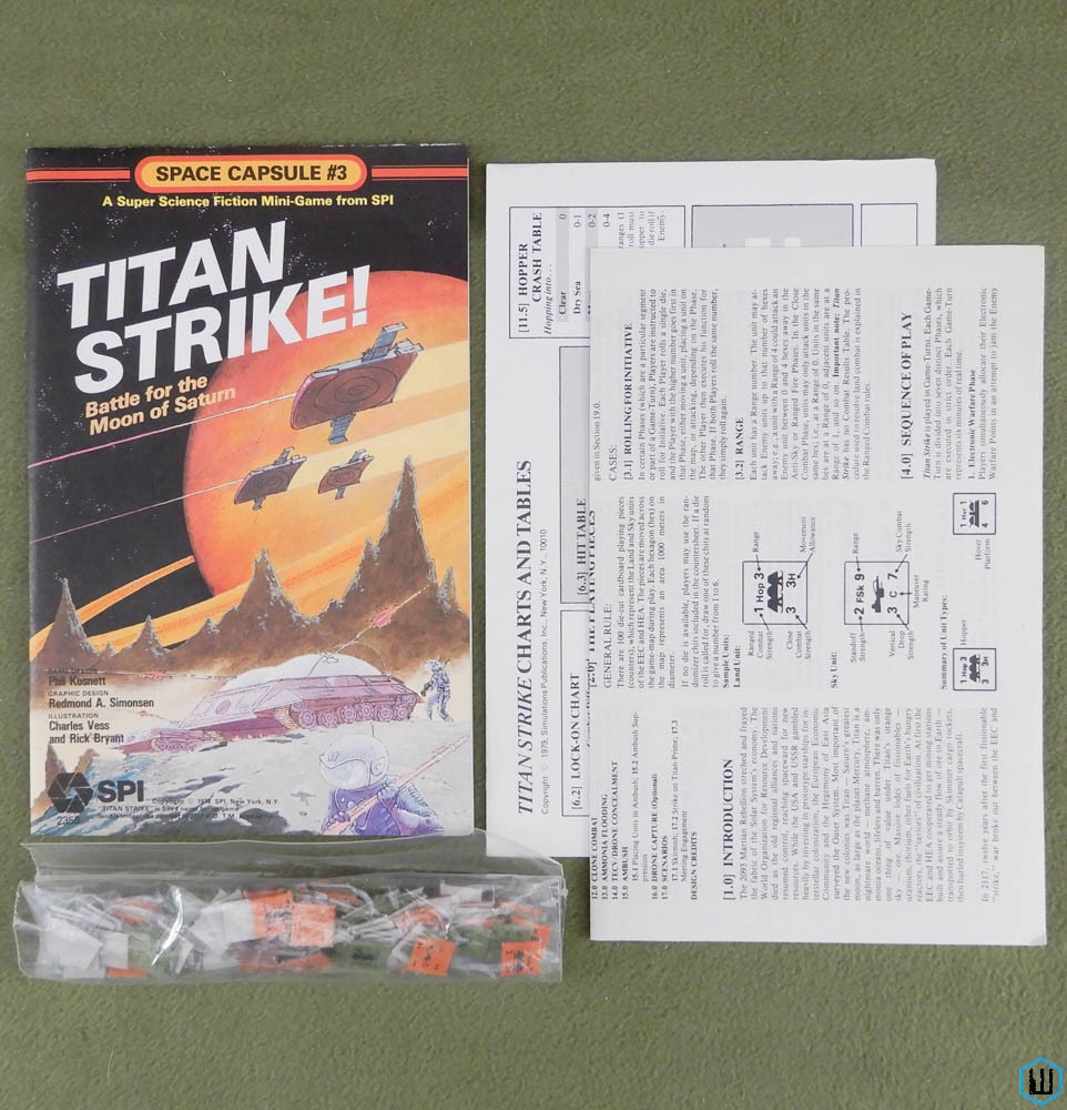 Image for Titan Strike: Battle for the Moon of Saturn (Space Capsule #3) Game