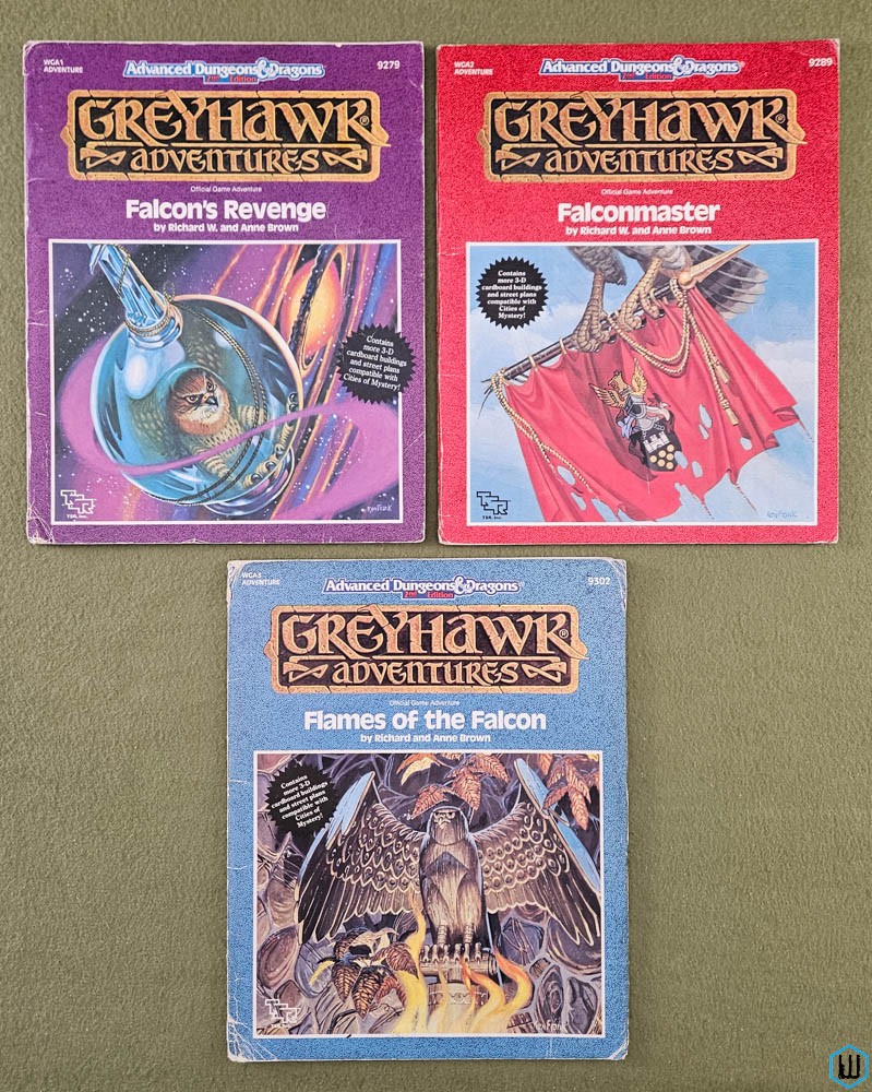 Falcon Module Set (Greyhawk: Falcon's Revenge, Falconmaster, Flames of the Falcon)