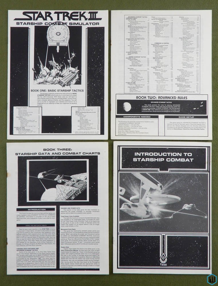 Image for BOOKLETS: Star Trek III Starship Combat Role Playing Game (1st Edition)