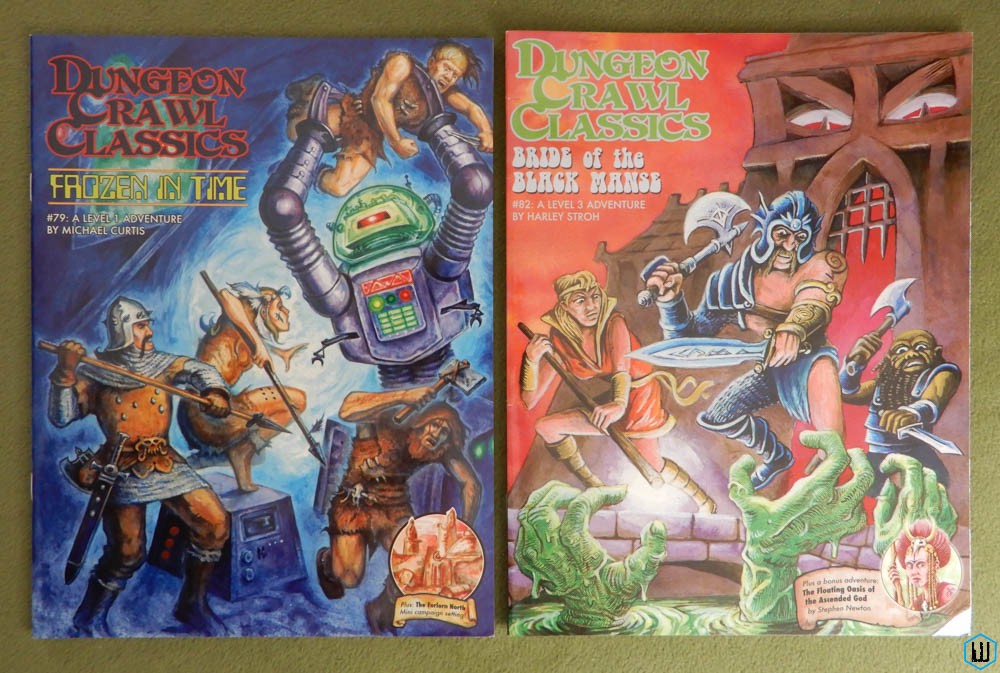 Frozen in Time & Bride of the Black Manse (Dungeon Crawl Classics DCC RPG)