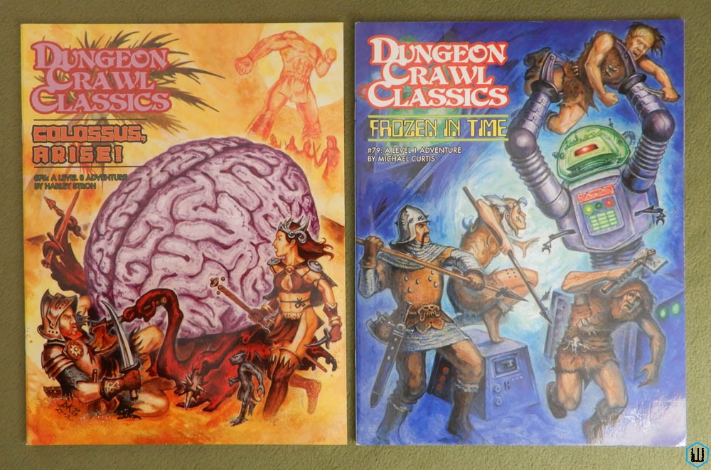 Frozen in Time & Colossus Arise (Dungeon Crawl Classics DCC RPG)