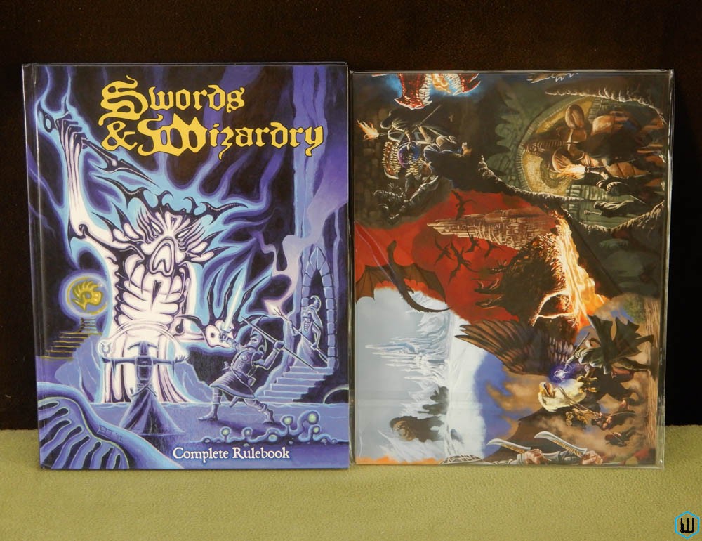 Swords & Wizardry (OSR RPG) Erol Otus cover + DM Screen