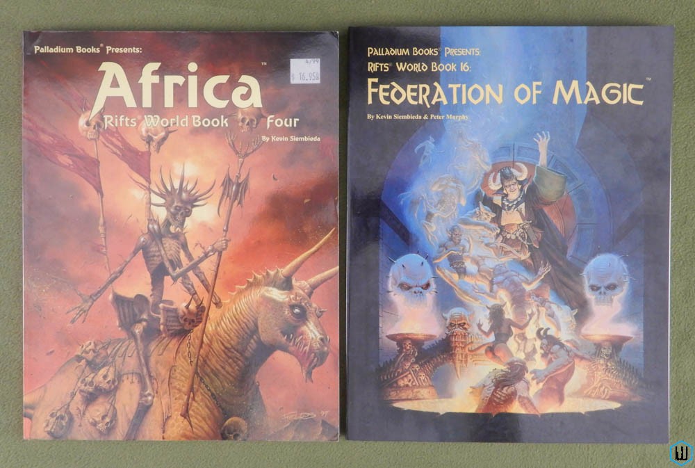RIFTS Federation of Magic & Africa