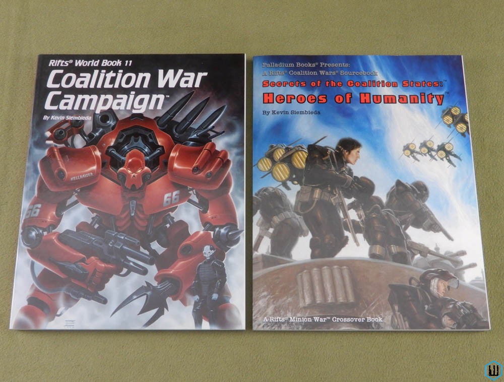 Coalition War Campaign & Secrets States Heroes Humanity (RIFTS)