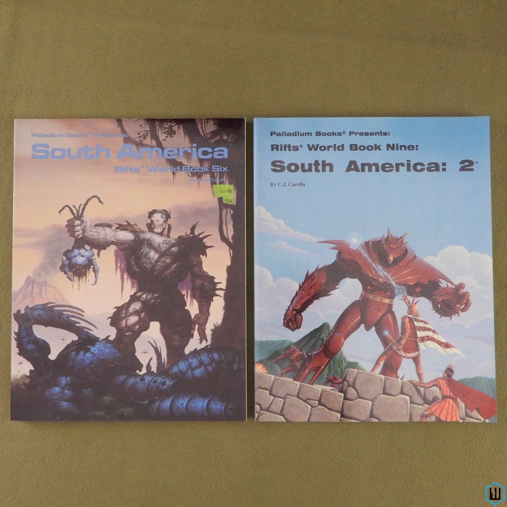 South America 1 & 2 (RIFTS RPG World Books)