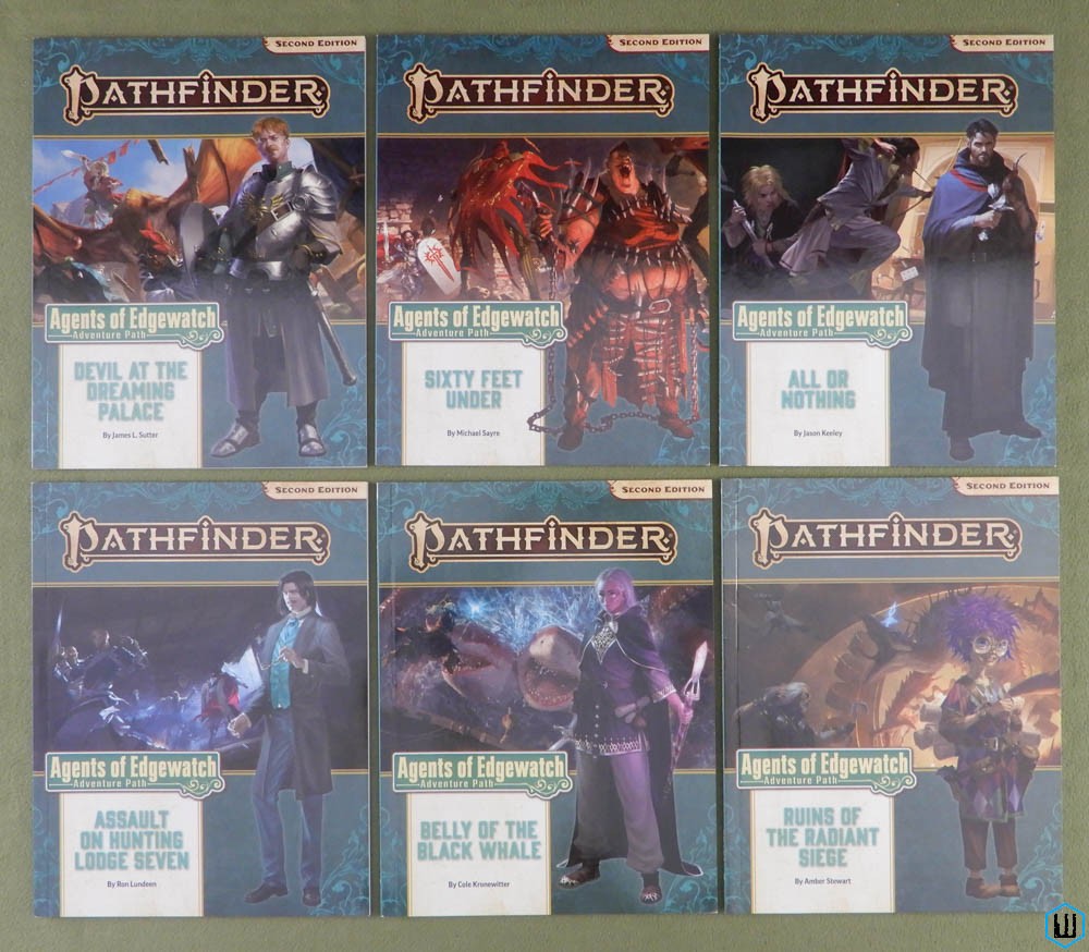 Agents of Edgewatch Adventure Path 1 - 6 (Pathfinder RPG 2nd edition)