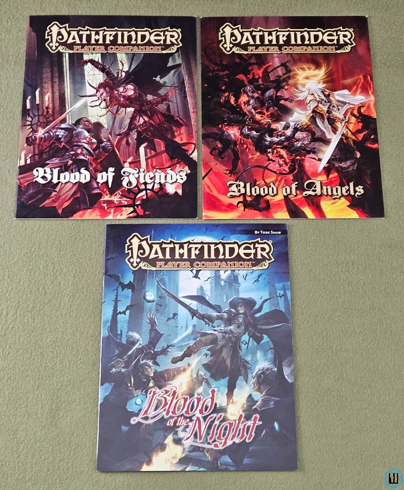 Blood of Fiends + Angels + The Night (Pathfinder RPG) Paizo