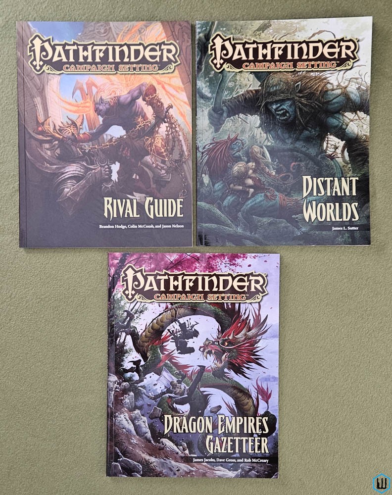 Dragon Empires Gazetteer + Rival Guide + Distant Worlds (Pathfinder RPG) Paizo
