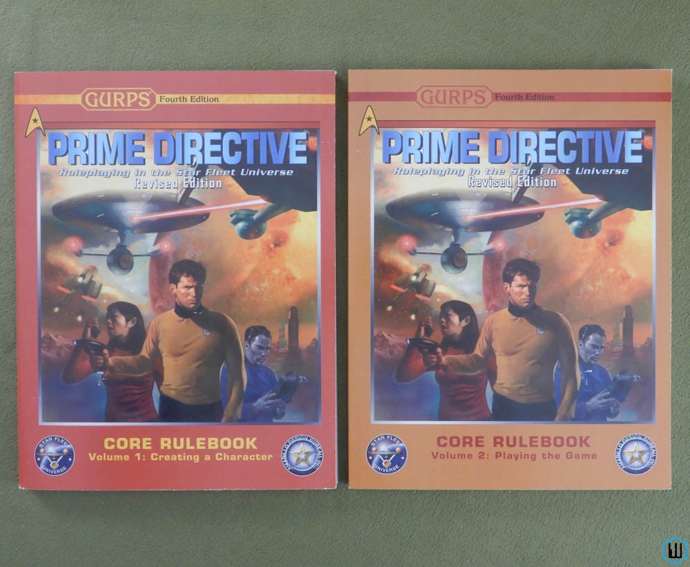 GURPS Prime Directive Revised Edition Core Rulebook Volume 1 & 2