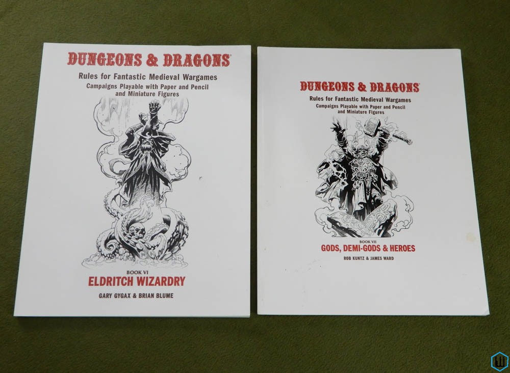 OD&D REPRINTS: Eldritch Wizardry + Gods Demigods Heroes (Dungeons Dragons)
