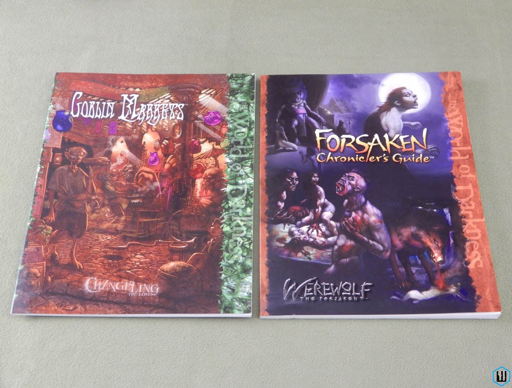 Forsaken Chronicler's Guide (Werewolf RPG) + Goblin Markets (Changeling)