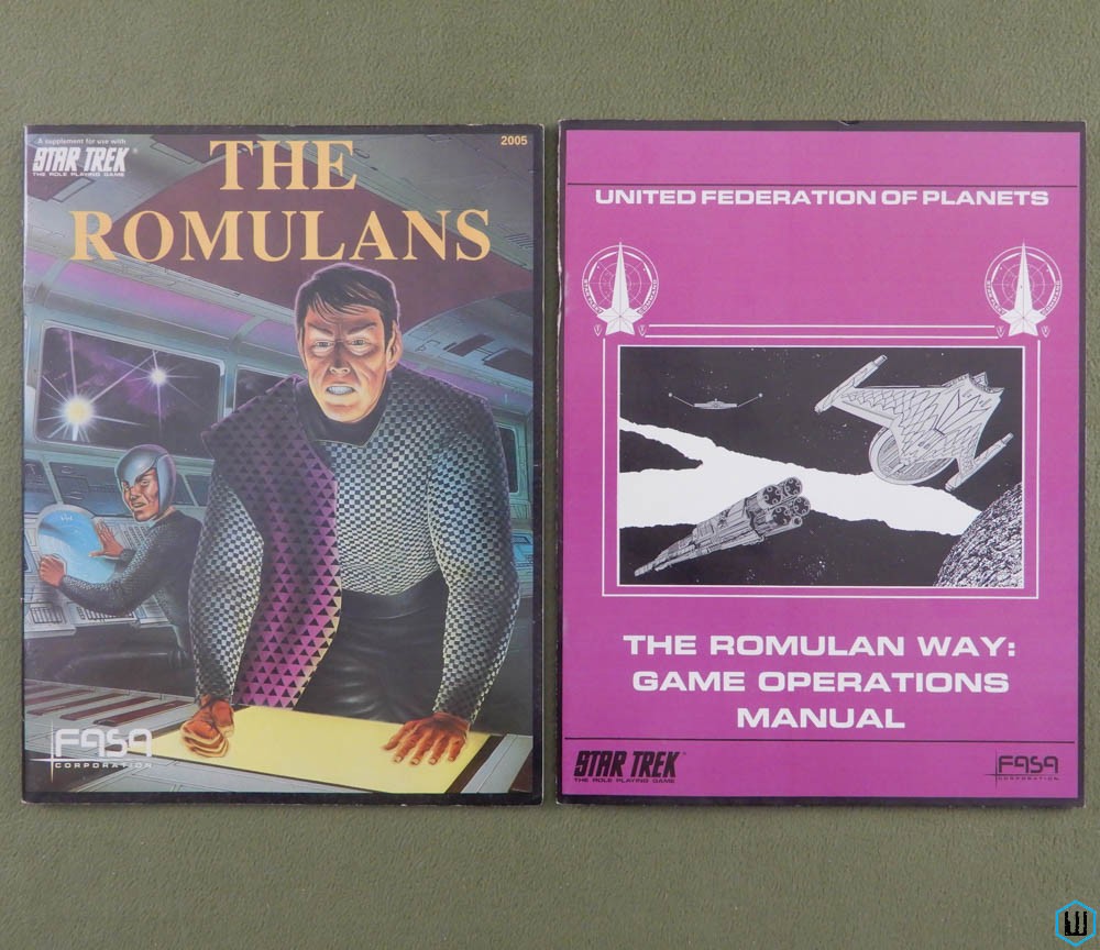 The Romulans (Star Trek Role Playing Game RPG) [Two Book Set]