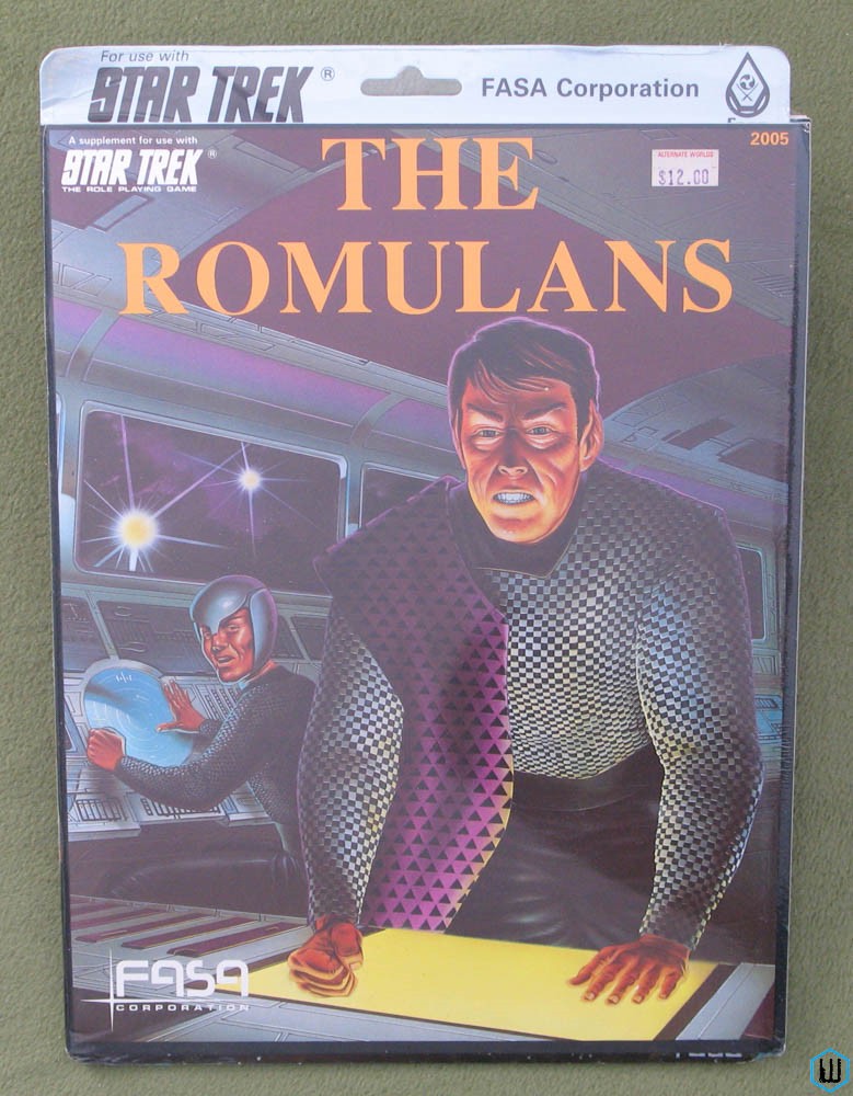 The Romulans (Star Trek Role Playing Game RPG) SEALED Two Book Set