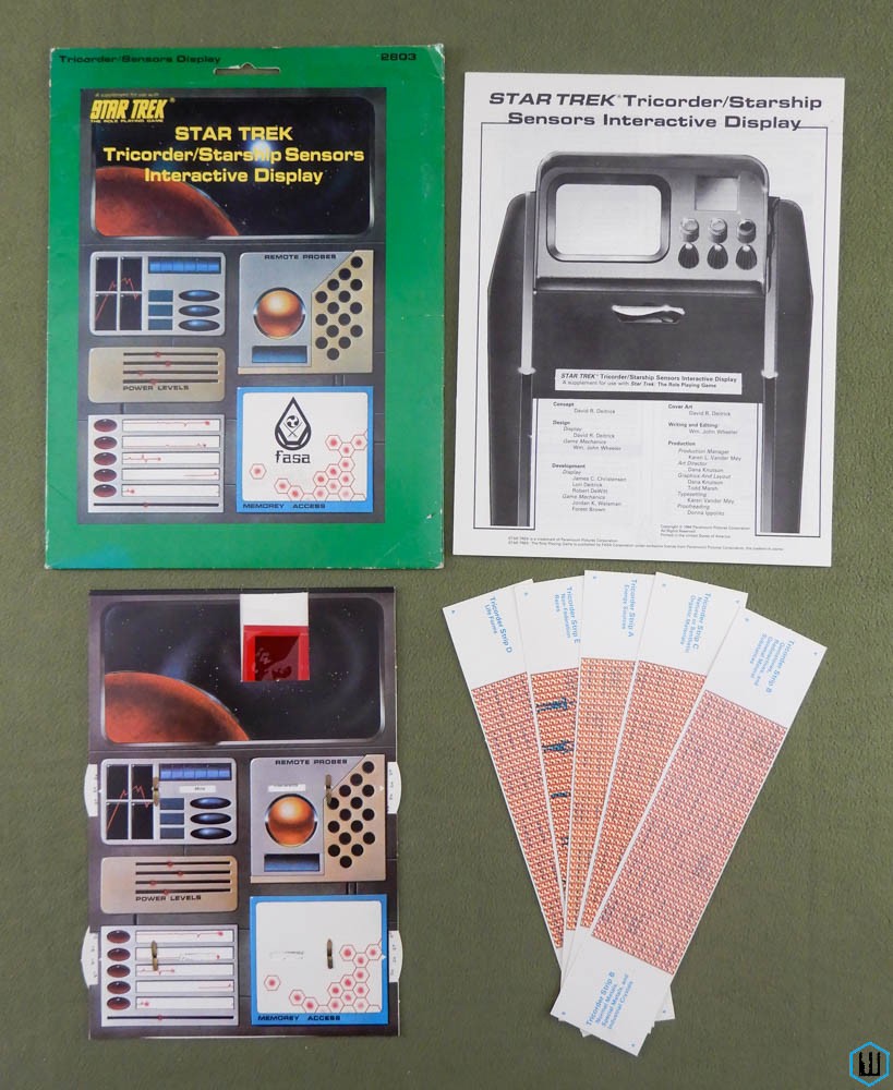 Tricorder / Starship Sensors Interactive Display (Star Trek RPG)