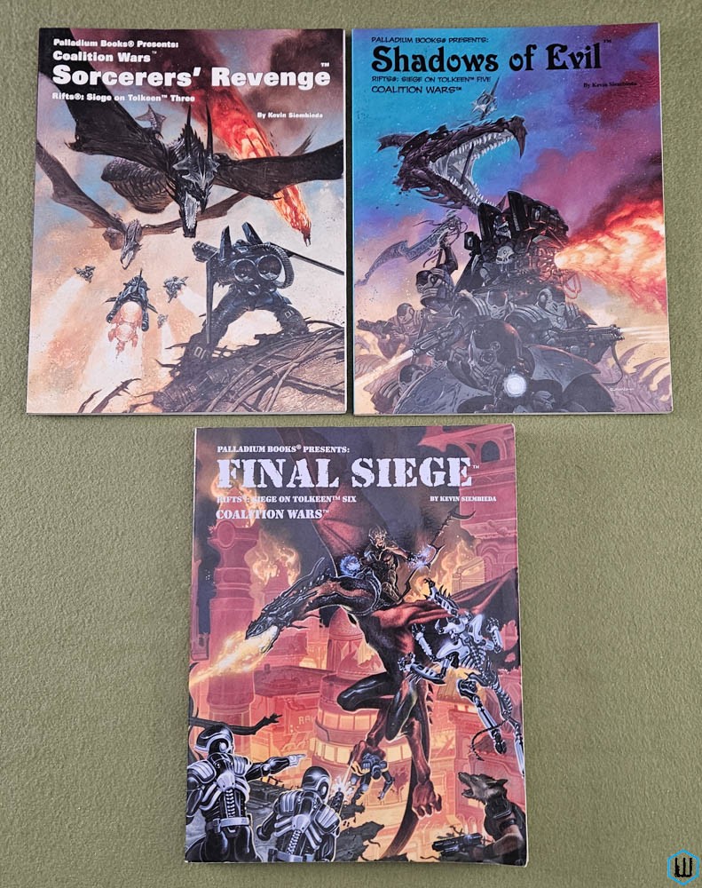 Image for RIFTS Coalition Wars: Siege on Tolkeen 3 5 6 Palladium RIFTS Coalition Wars: Siege on Tolkeen 3 5 6 Palladium