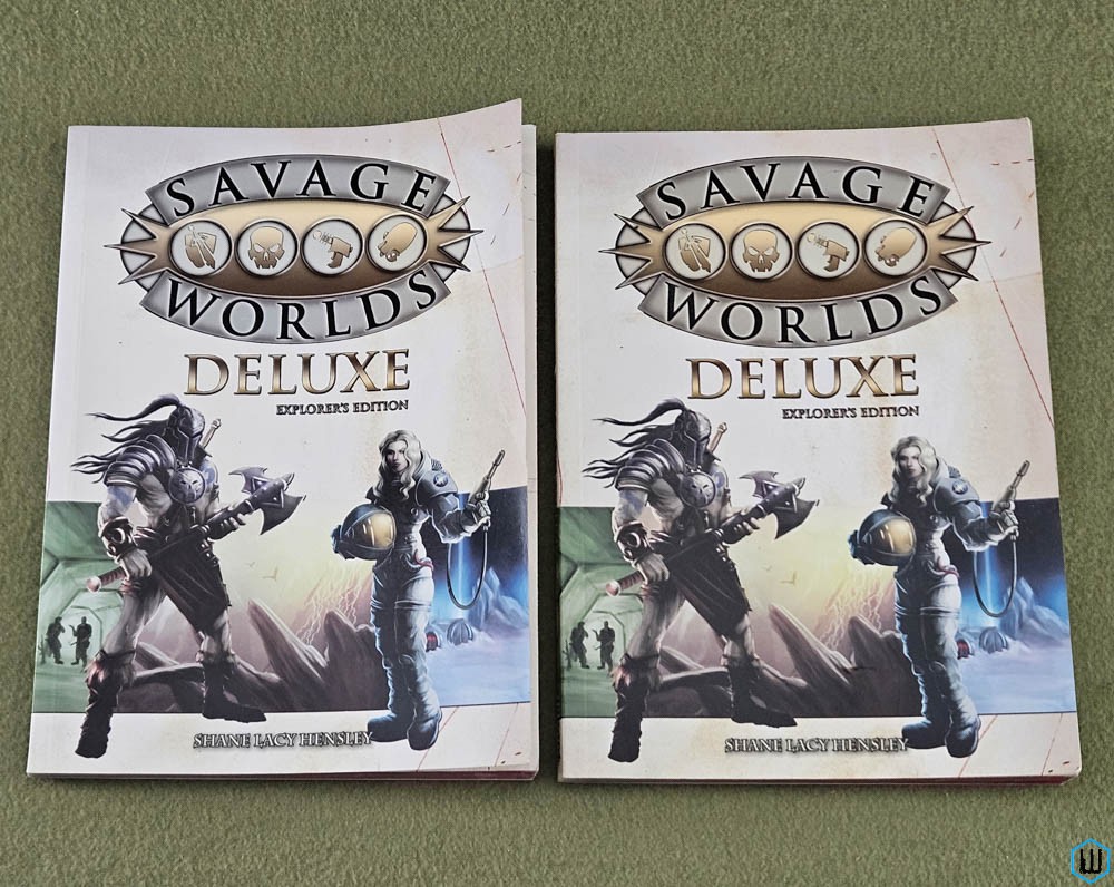 Savage Worlds Deluxe: Explorer's Edition RPG Lot of 2 Pinnacle S2P10016