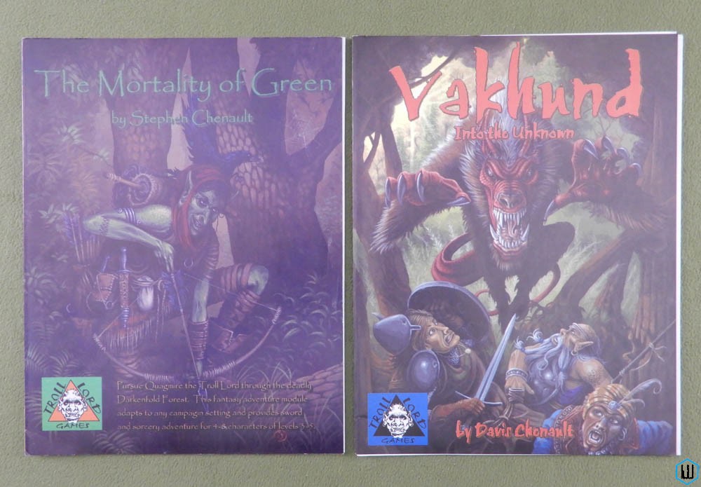 Into the Unknown: Vakhund & Mortality of Green (OSR RPG)