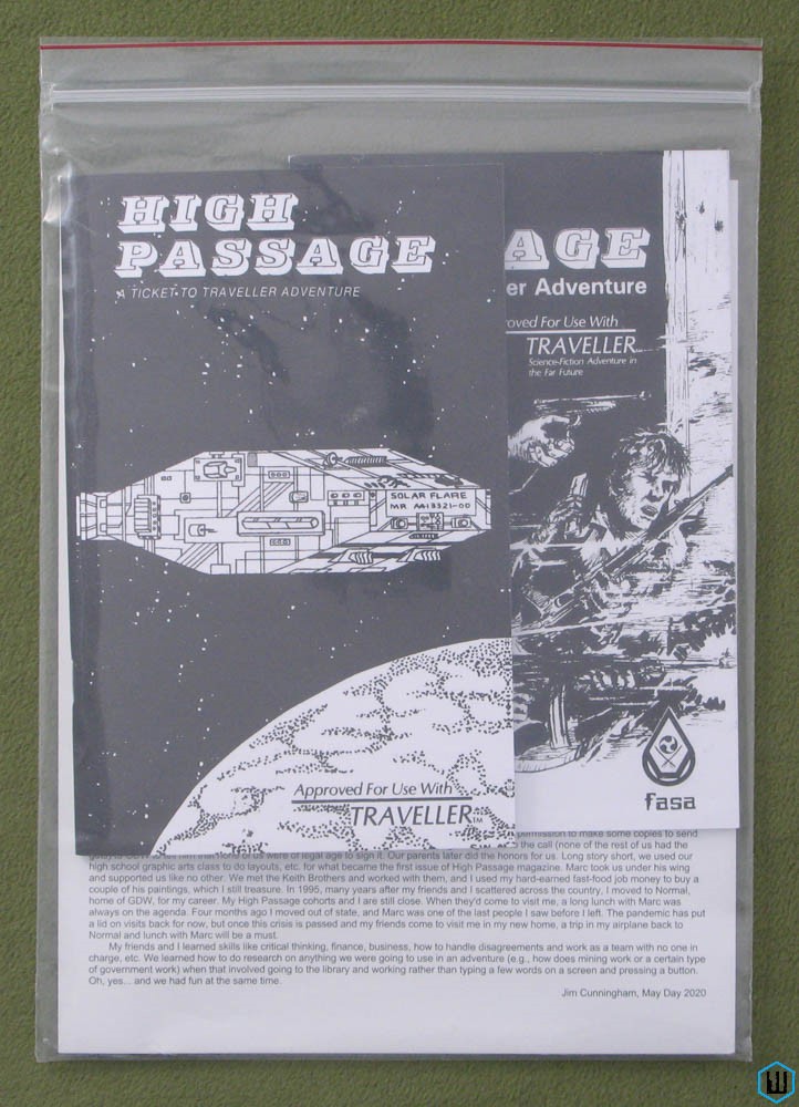 Image for High Passage Magazine Bundle: Reprint Issues 1 & 2 (Traveller RPG)