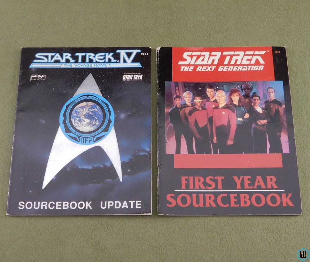 First Year Sourcebook (Star Trek Next Generation) + ST IV 4 Sourcebook Update