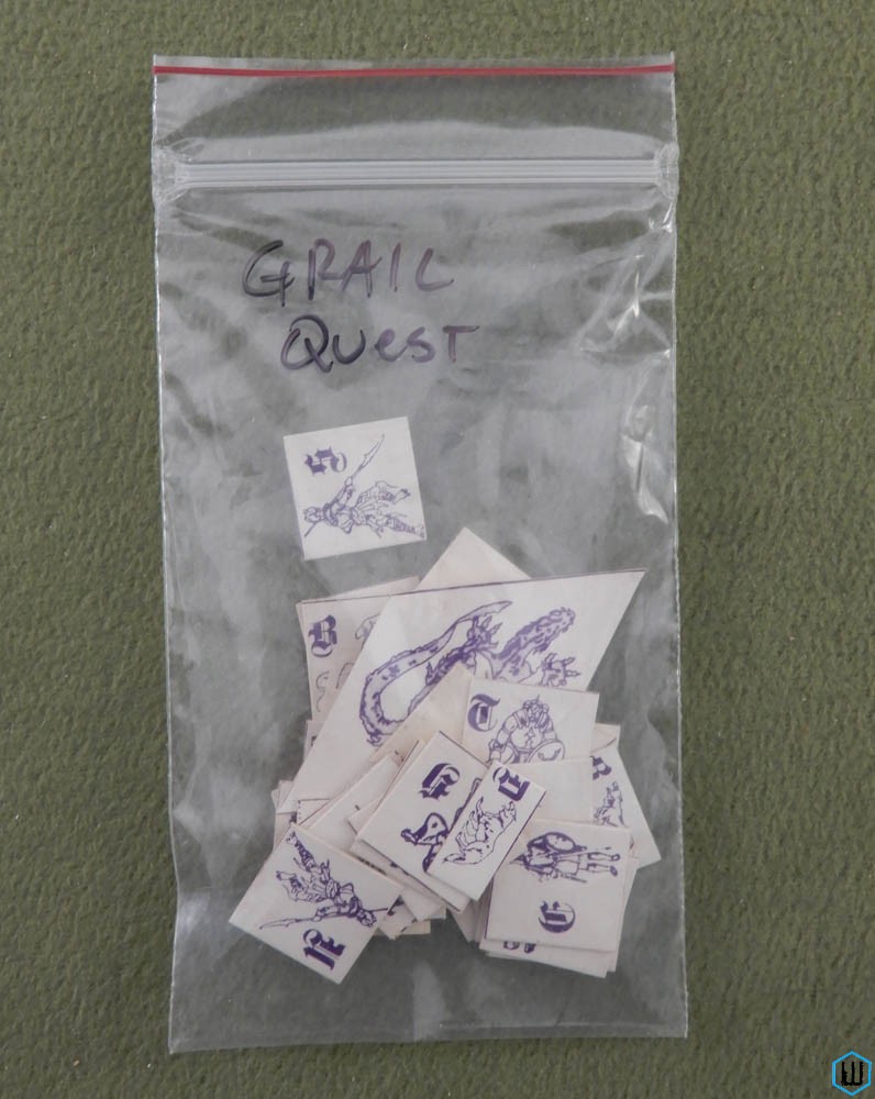 COUNTERS: Grail Quest game (The Fantasy Trip)