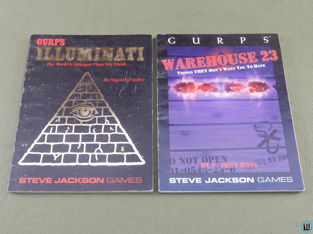 GURPS Illuminati + Warehouse 23
