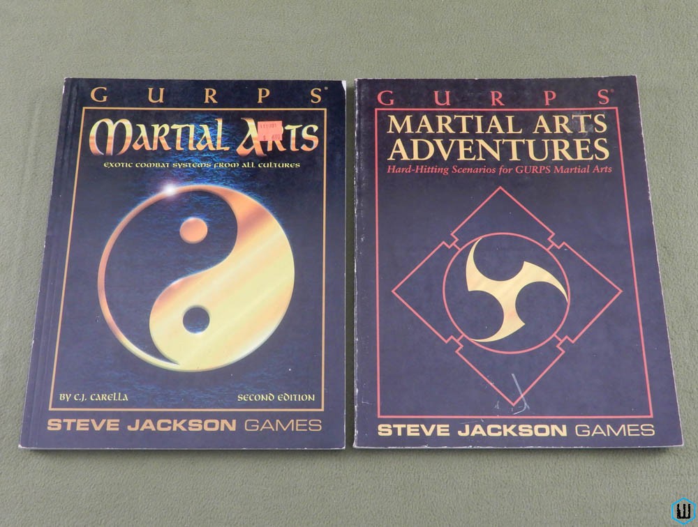 GURPS Martial Arts (2nd Edition) + Adventures