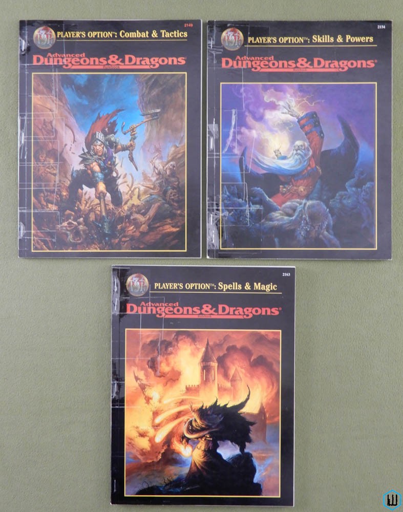 Player's Option: Combat Tactics Skills Powers Spells Magic (Dungeons Dragons)