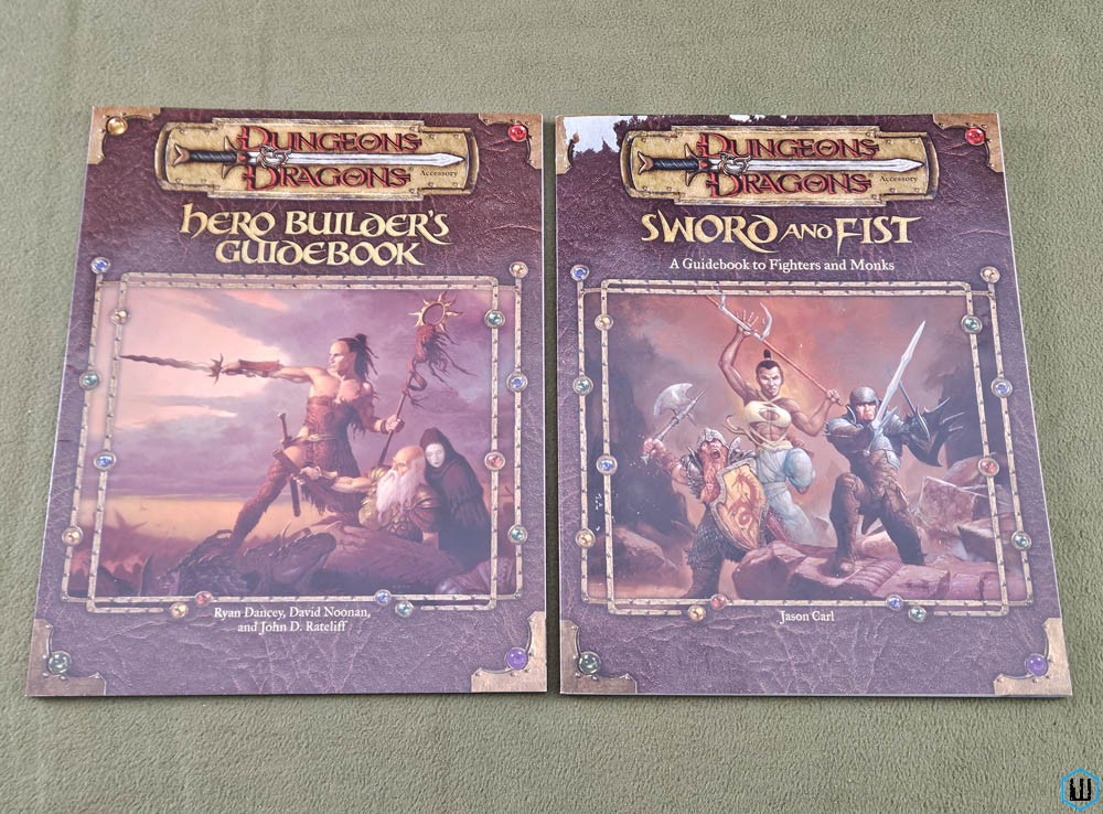 Sword and Fist + Hero Builder's Guidebook (Dungeon Dragons 3rd Edition D20)