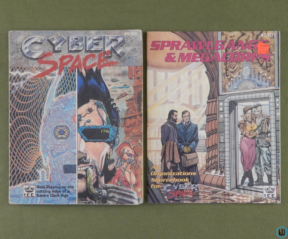 Cyberspace RPG + Sprawlgangs & Megacorps