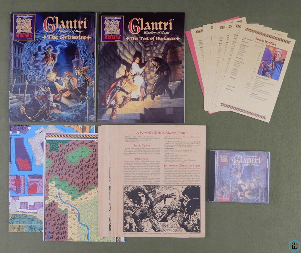GLANTRI: Kingdom of Magic (Advanced Dungeons Dragons Mystara) NO BOX