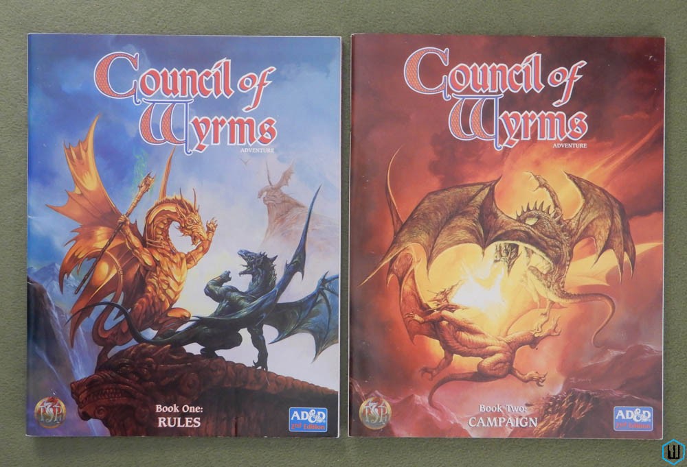 RULES & CAMPAIGN Books: Council of Wyrms (Advanced Dungeons Dragons)