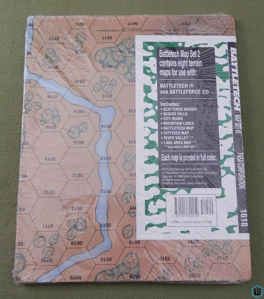 Battletech Map Set 2 (Eight Terrain Maps)