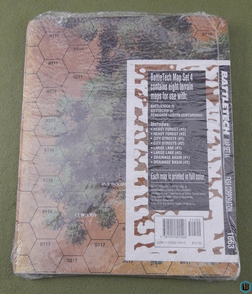 Battletech Map Set 4 (Eight Terrain Maps)