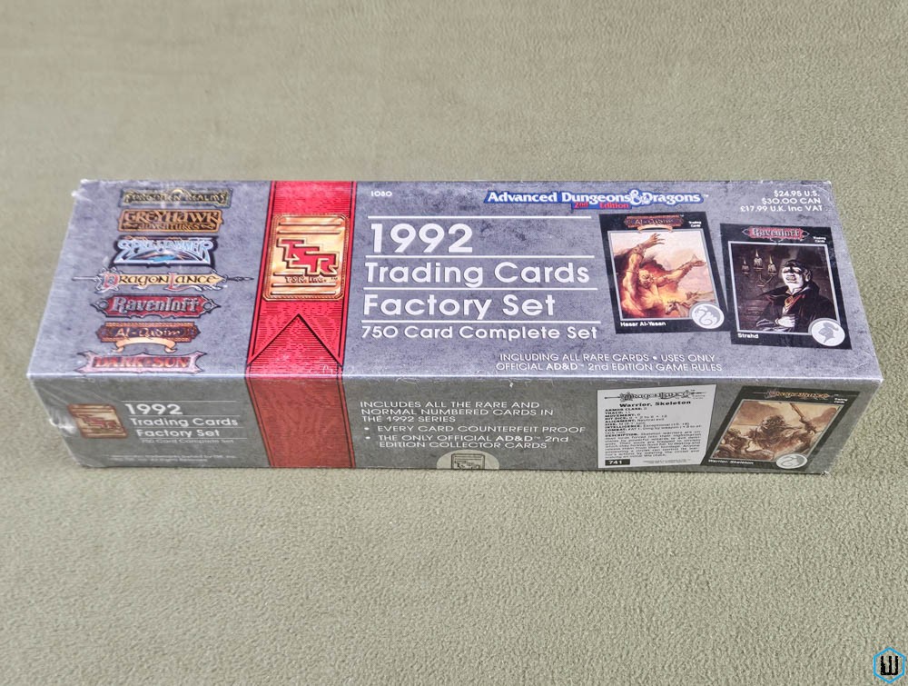 1992 Trading Cards Factory Set (Advanced Dungeons Dragons) SEALED Box