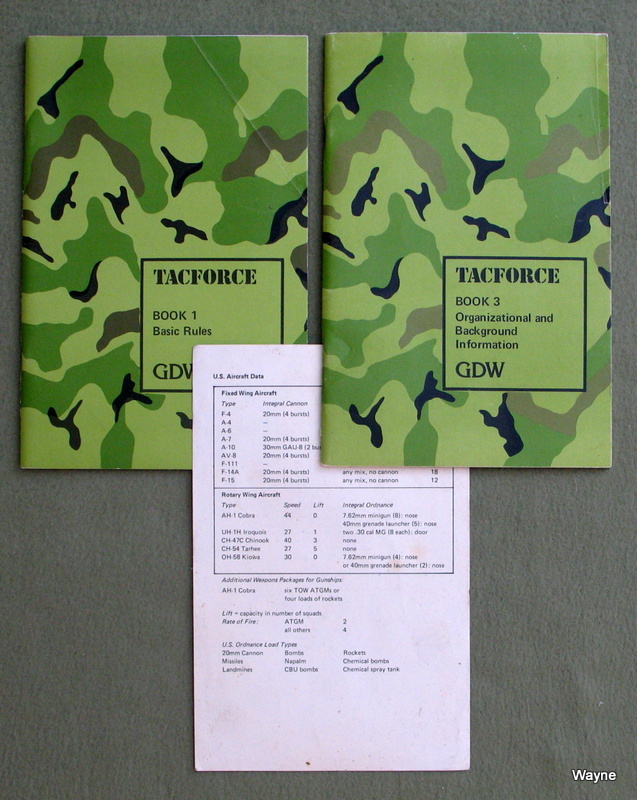 Image for TACFORCE: Book 1, Book 3, and reference card