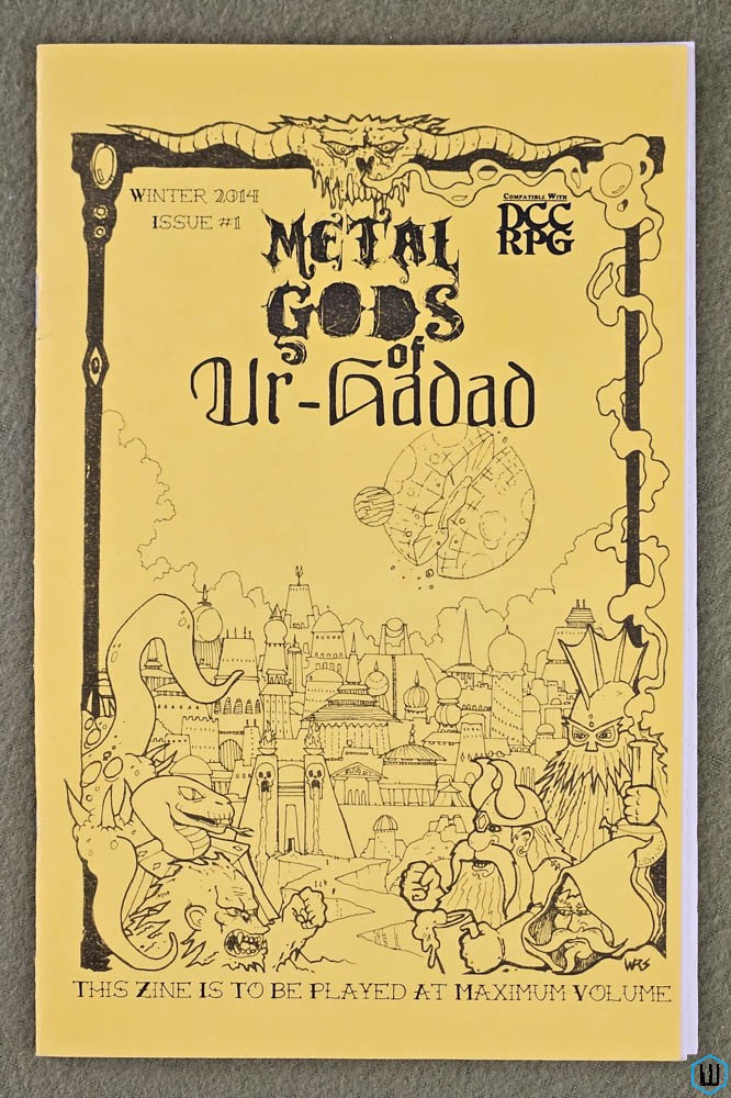 Metal Gods of Ur-Hadad Issue #1 Winter 2014 (Dungeon Crawl Classics DCC RPG)