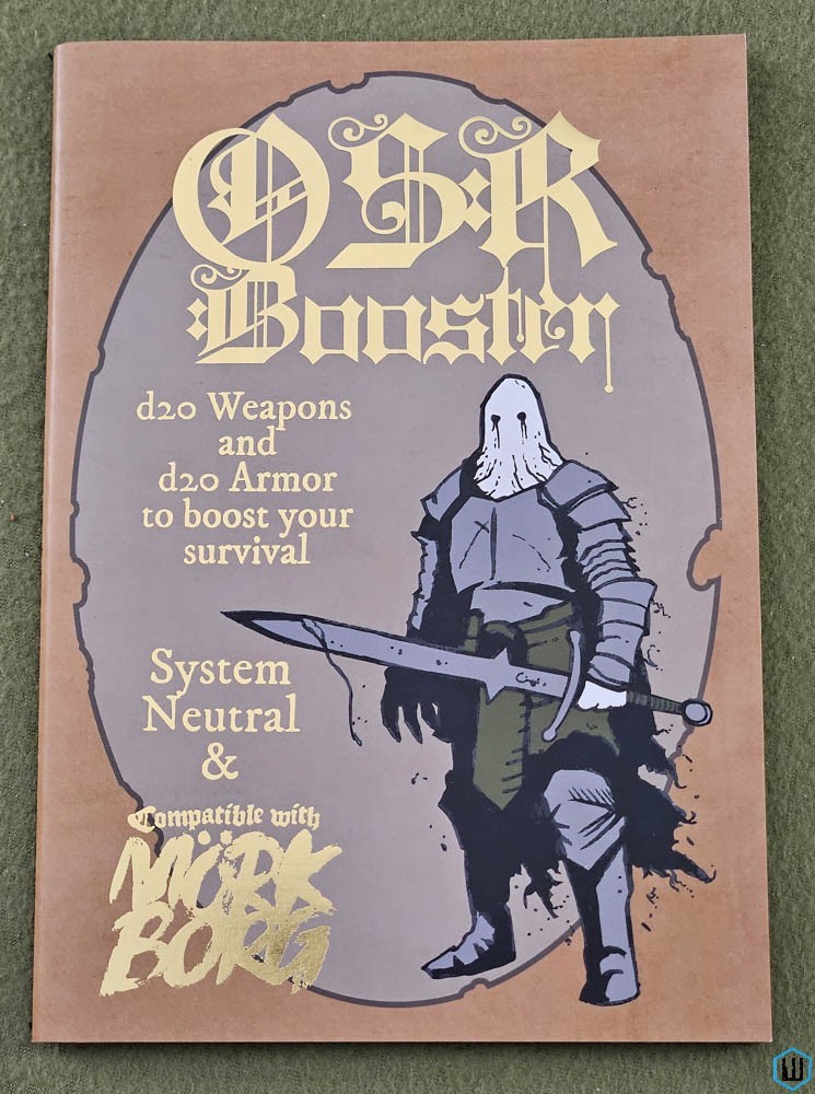 OSR Booster: D20 RPG Weapons & Armor (Mork Borg) Severed Books