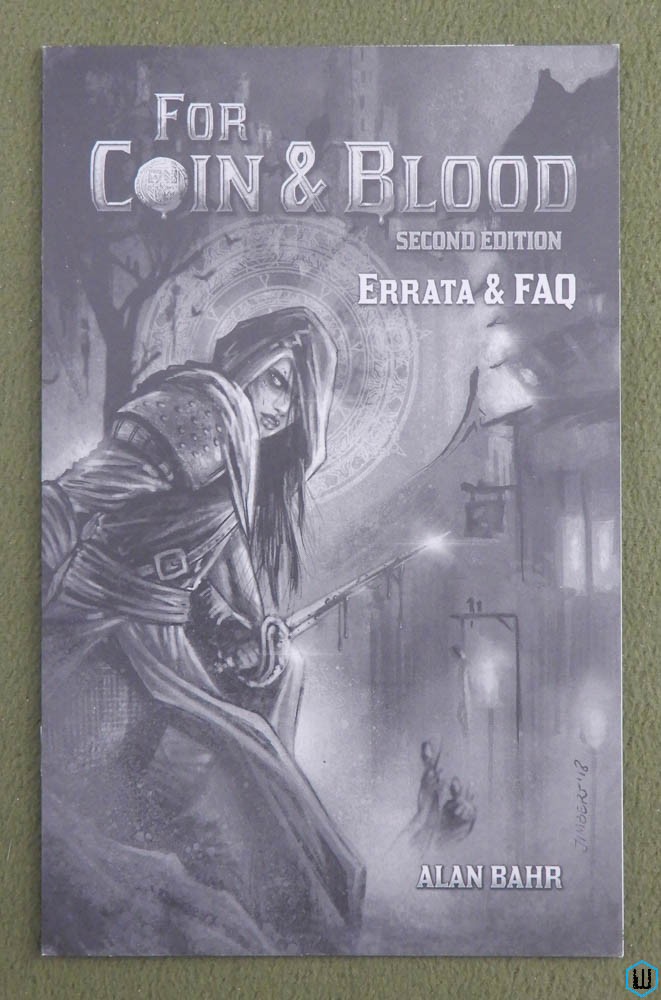 For Coin & Blood 2nd Edition: Errata & FAQ (OSR RPG)